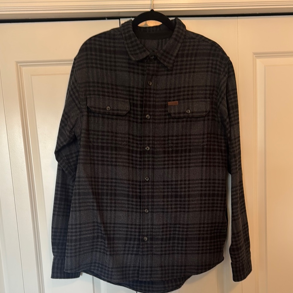Men's Plaid Button-Up Shirt